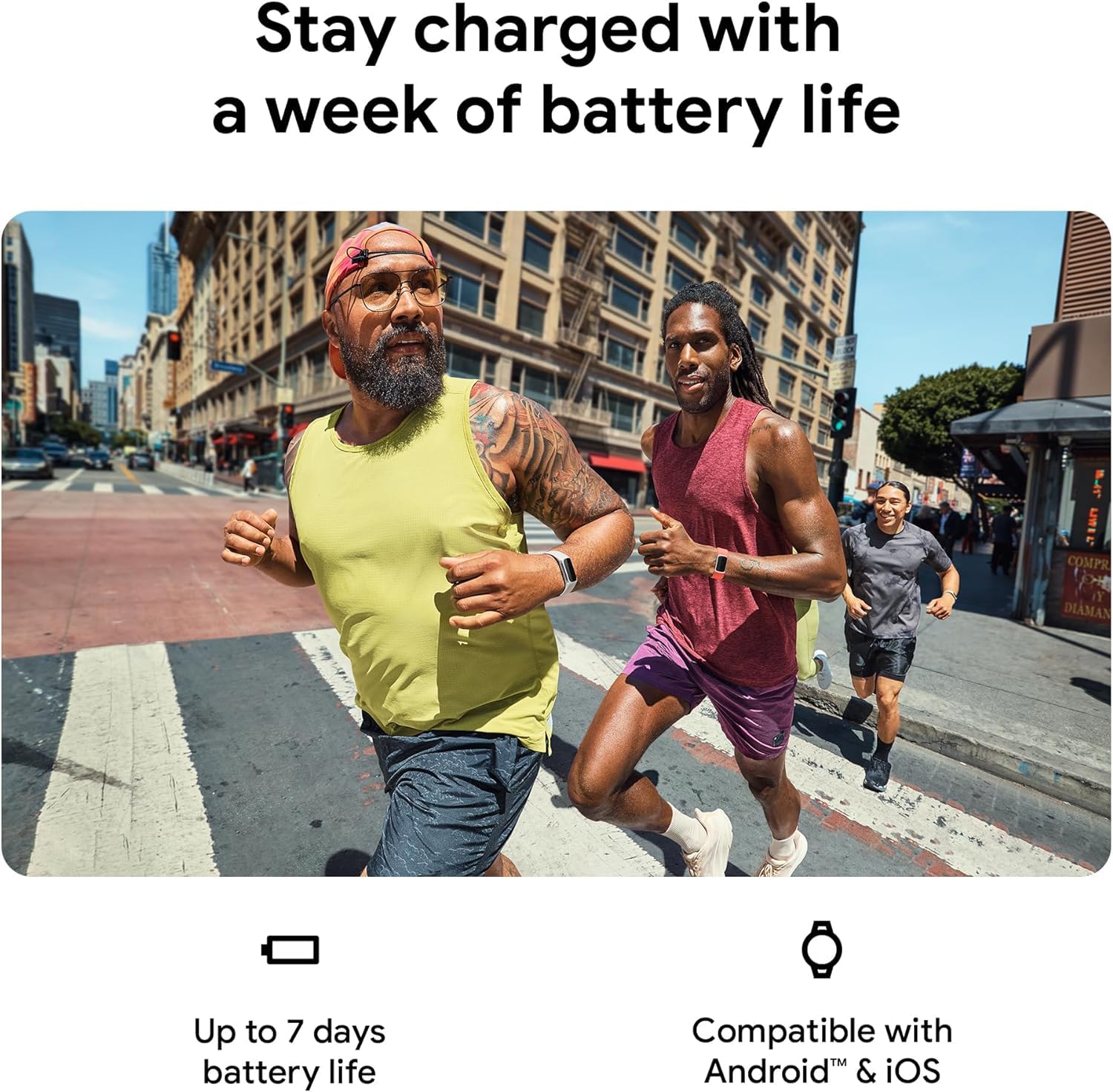 Fitbit Charge 6 Activity Tracker Heart Rate Monitoring, 7 Day Battery, Integrated Google Apps, Maps & Wallet, In Depth Health In